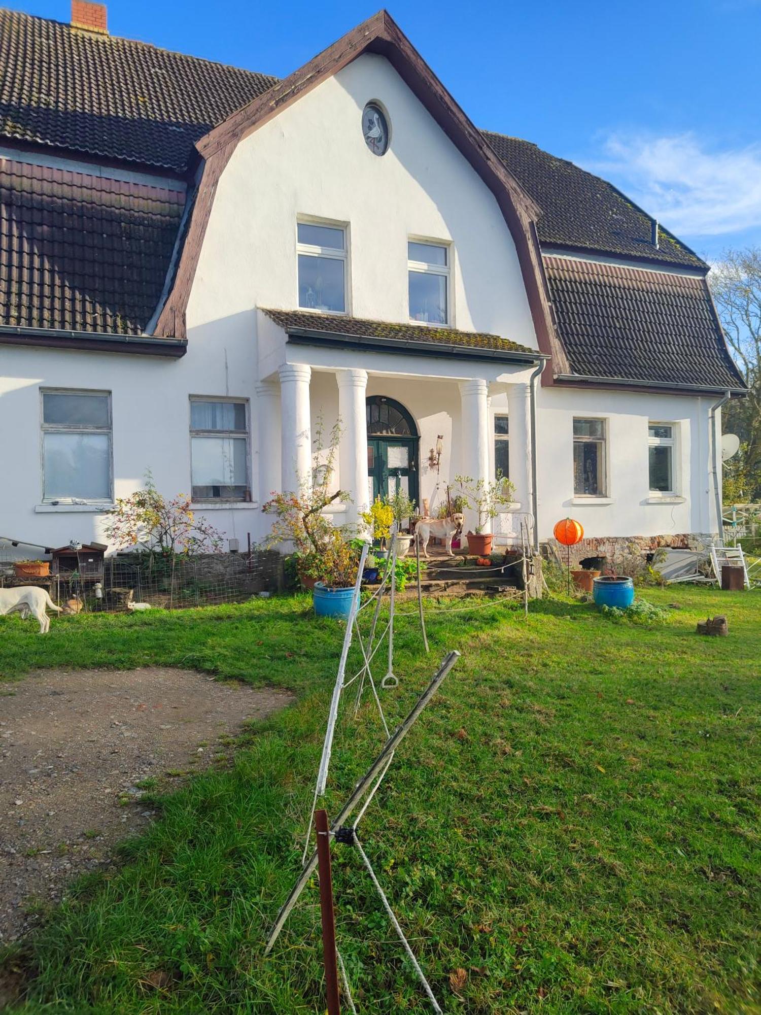 Gutshaus Im Gruenen Apartment Poseritz ภายนอก รูปภาพ